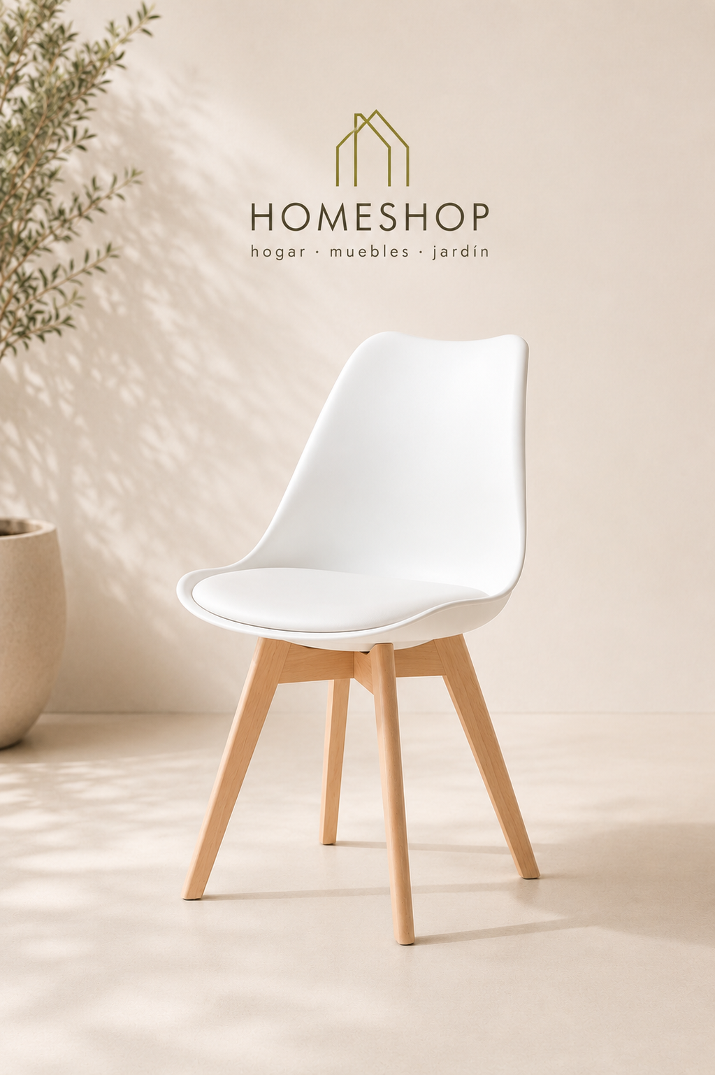 Silla Eames Acolchonada