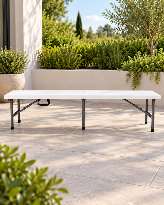 Banco Plegable Tipo Valija 183x30x44cm