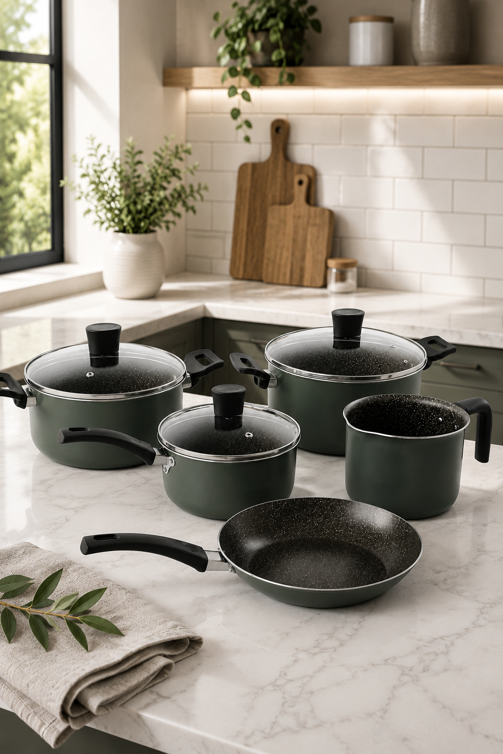 Set De Cocina Eko De 5 Piezas