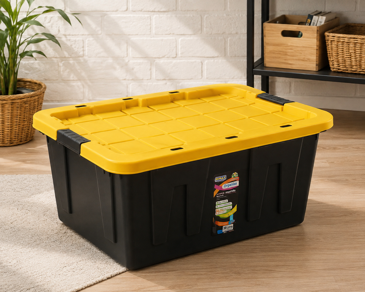 Contenedor Organizador De 110 Litros