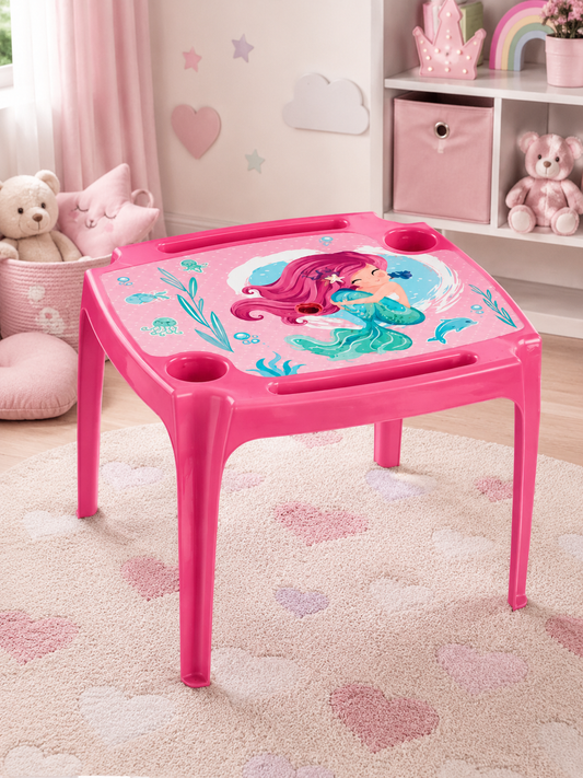 Mesa infantil Rosa