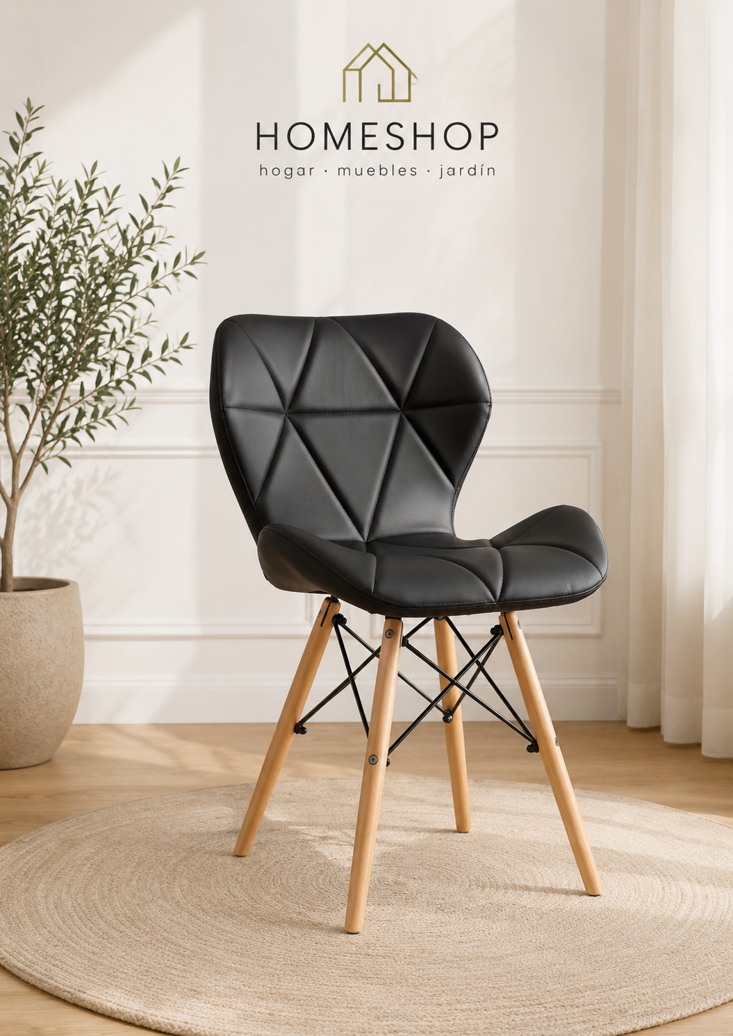 Silla modelo Diamond Eames