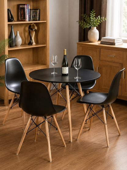 Mesa modelo  Eames Clásica Diámetro 80 cm.