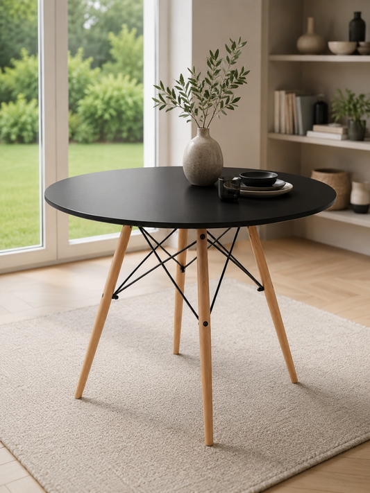 Mesa modelo  Eames Clásica Diámetro 80 cm.