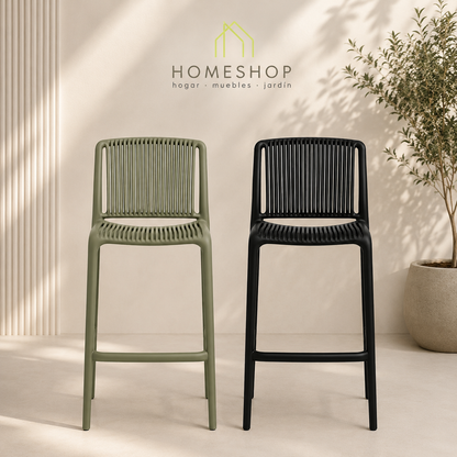 Banqueta Alta Para Barra Modelo Rejilla