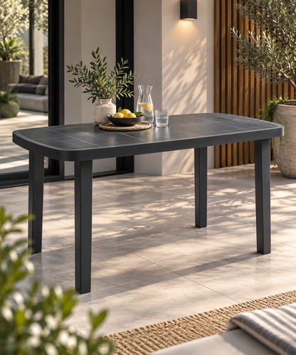 Mesa de plástico italiana Cayman