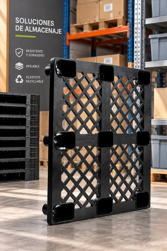 Pallet De Plástico Reforzada