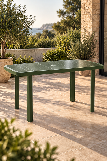 Mesa de plástico italiana Cayman