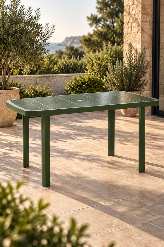 Mesa de plástico italiana Cayman