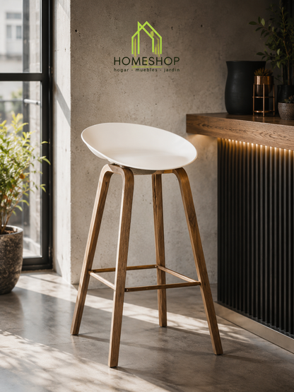 Banqueta alta modelo Shell