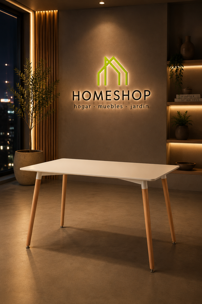 Mesa modelo Eames Rectangular 120x80