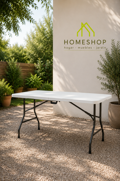 Mesa Plegable Tipo Valija 180x74x74