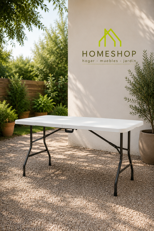 Mesa Plegable Tipo Valija 180x74x74