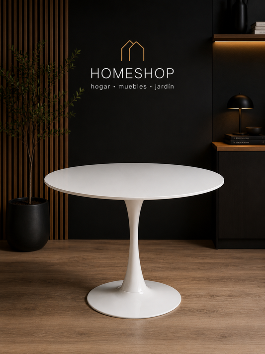 Mesa De Comedor Modelo Tulip De Diametro 60