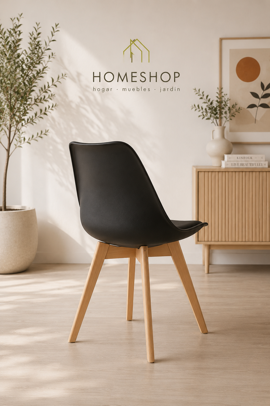 Silla Eames Acolchonada