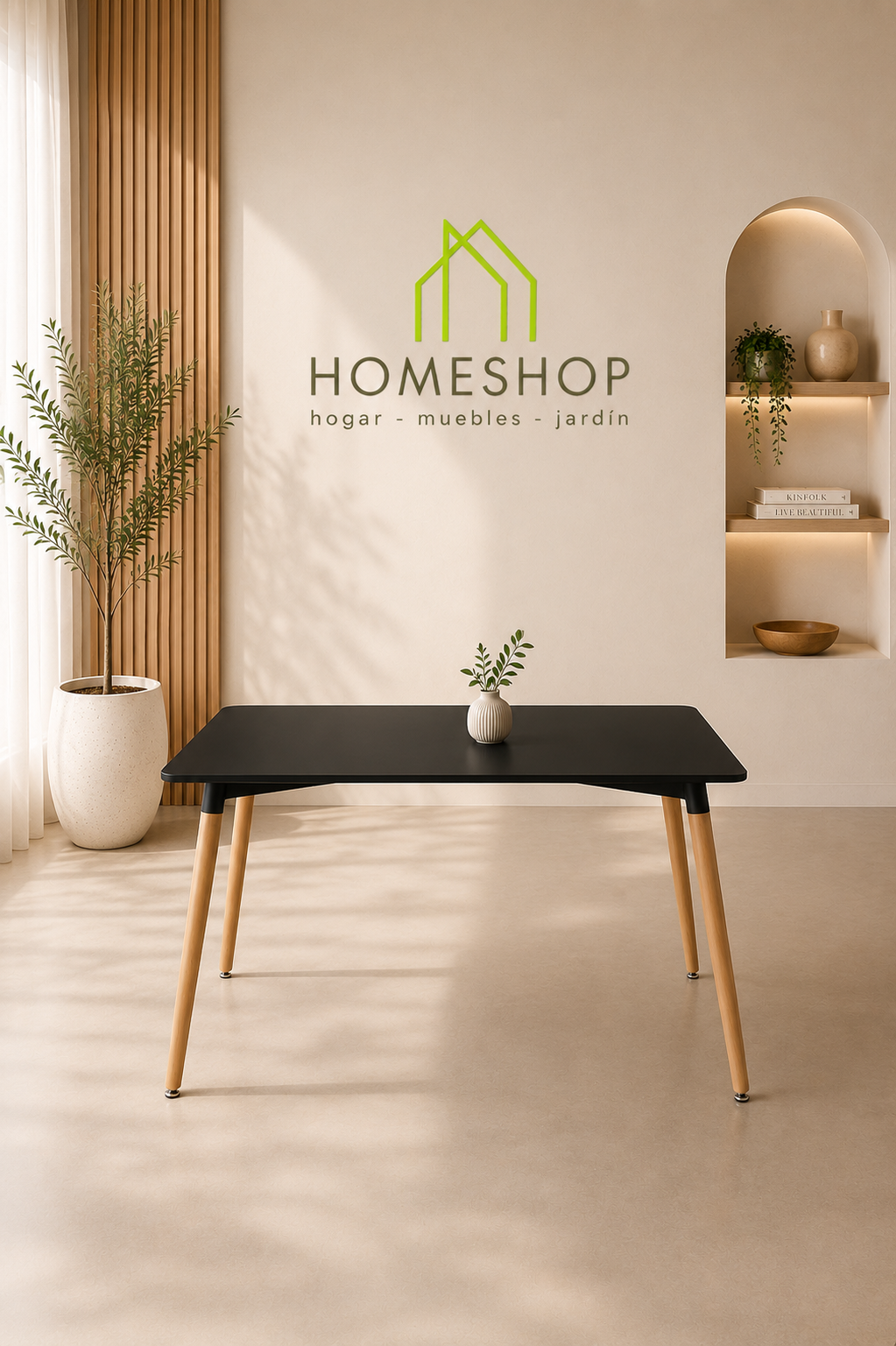 Mesa modelo Eames Rectangular 120x80