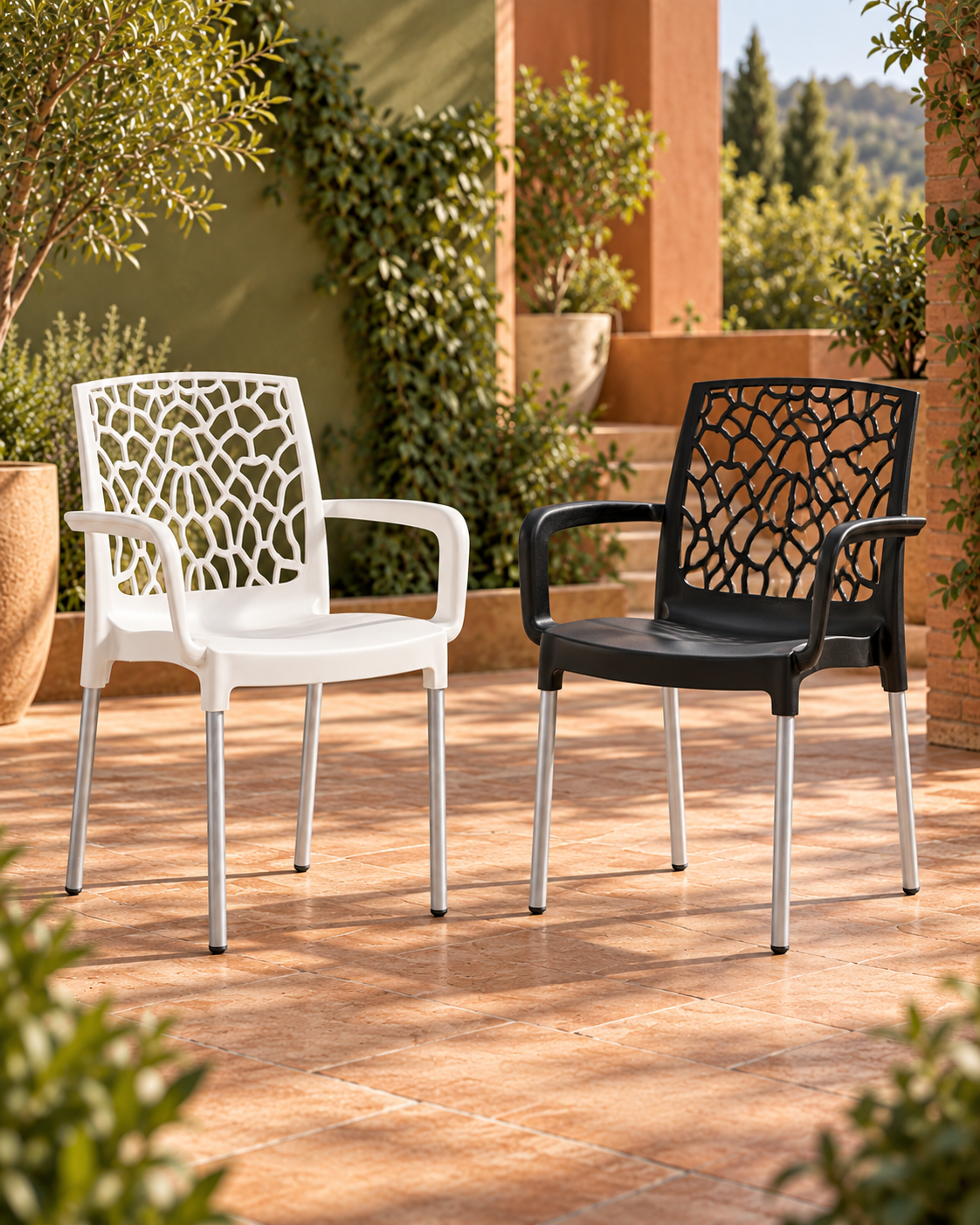 Silla modelo Aracna