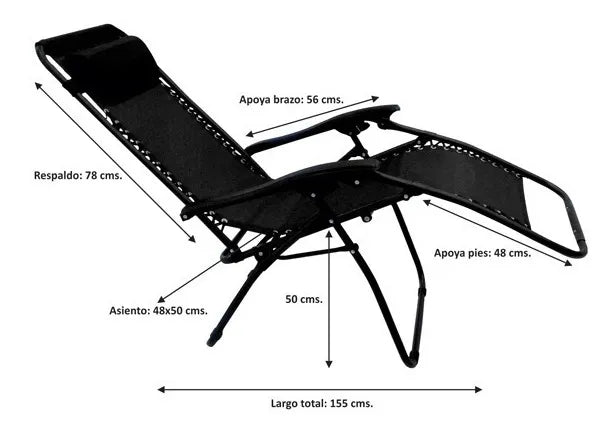 Reposera Gravity Chair