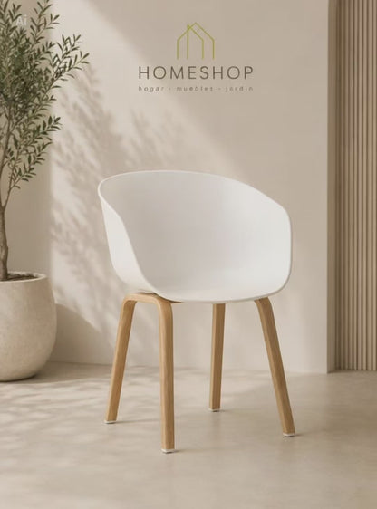 Silla modelo Eames Shell